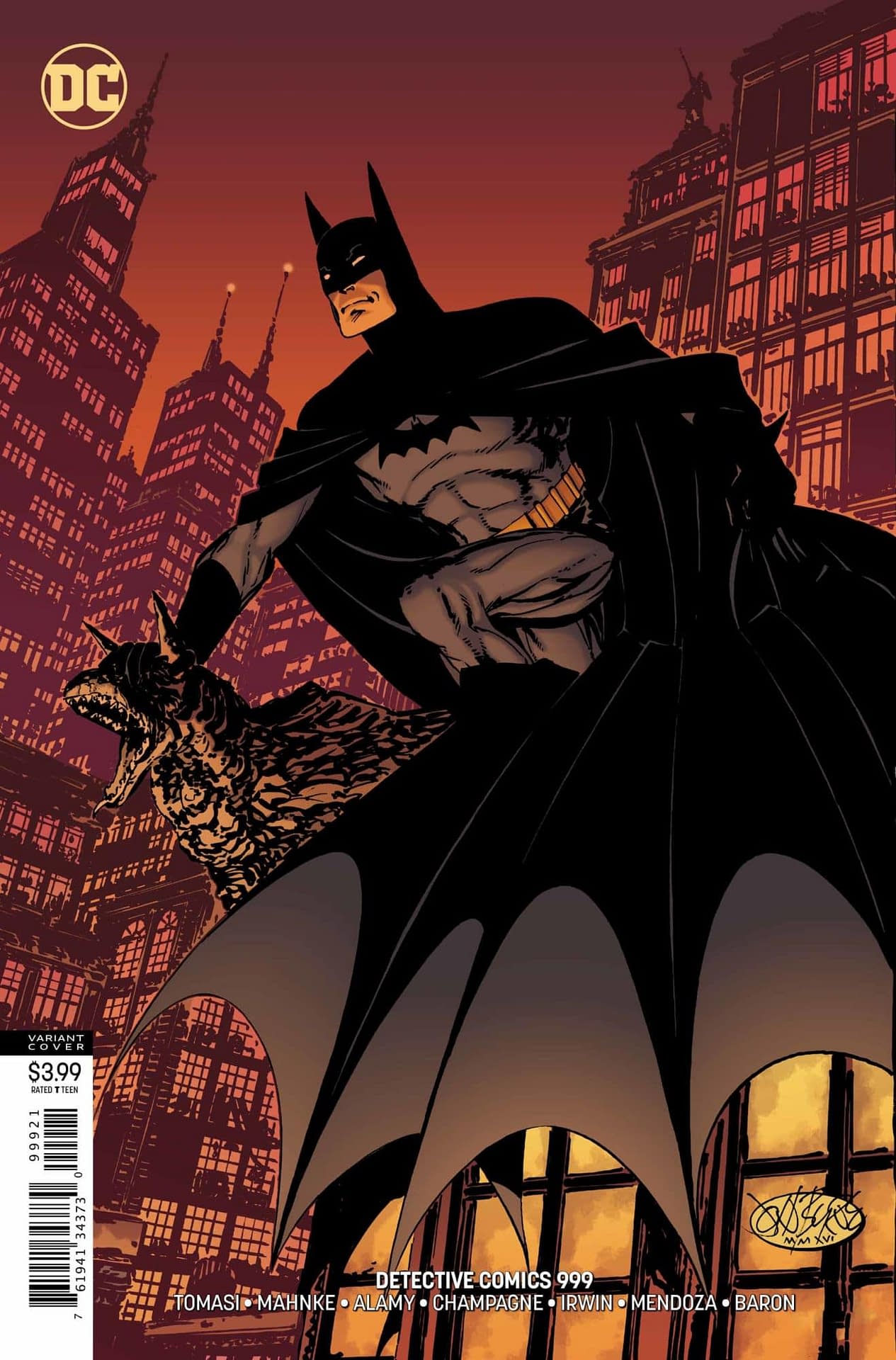 Batman Pulls a Fight Club in Wednesday's Detective Comics #999