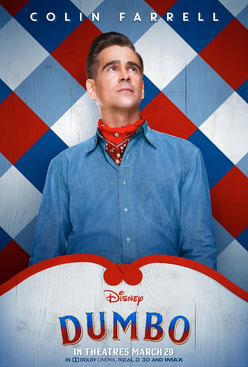 5 New Character Posters for the Live-Action Remake of Dumbo