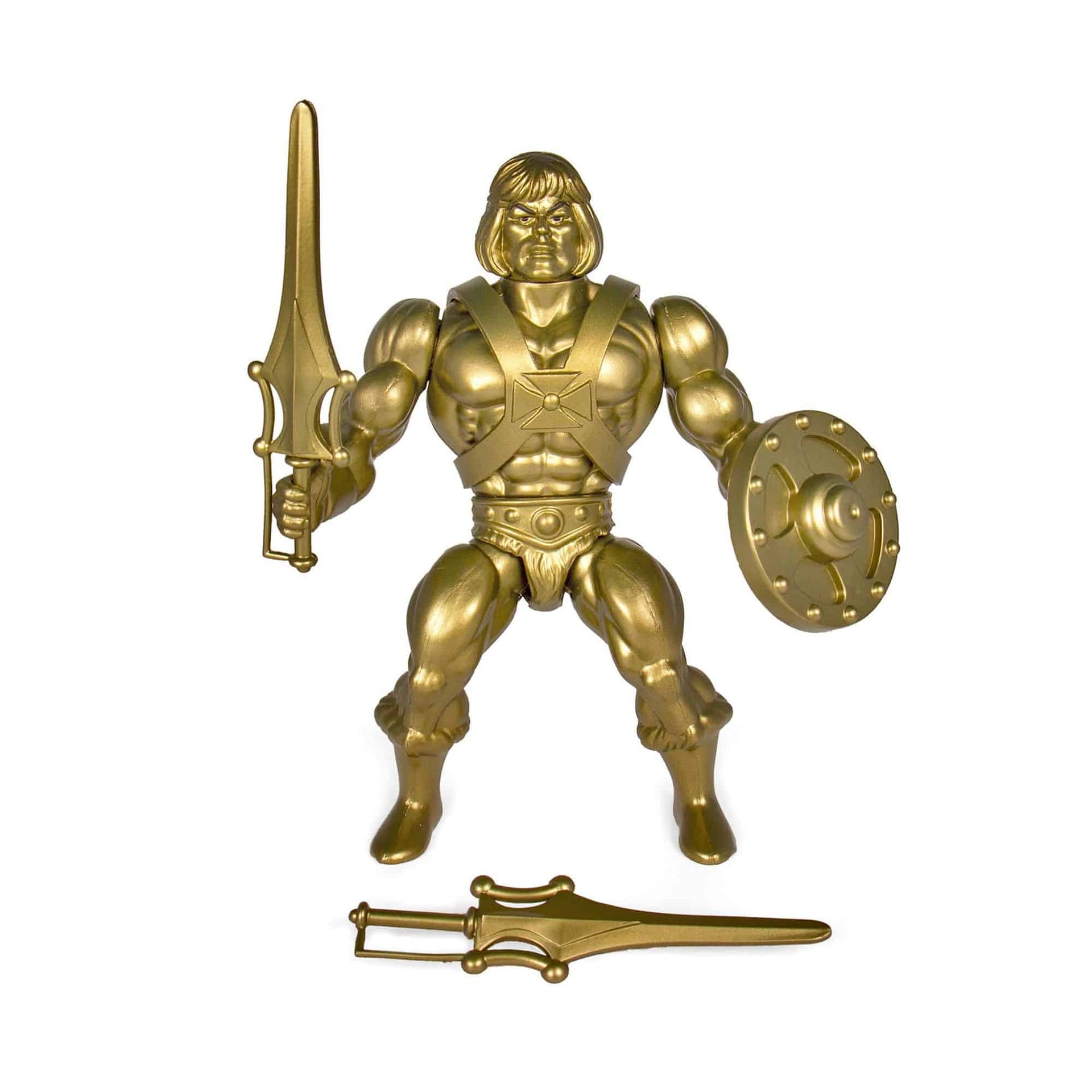 Masters of the Universe Vintge Golden Statue He-Man