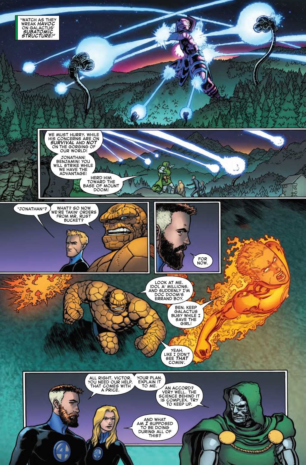The Fantastic Four Take Orders from Doom in Next Week's Fantastic Four #7
