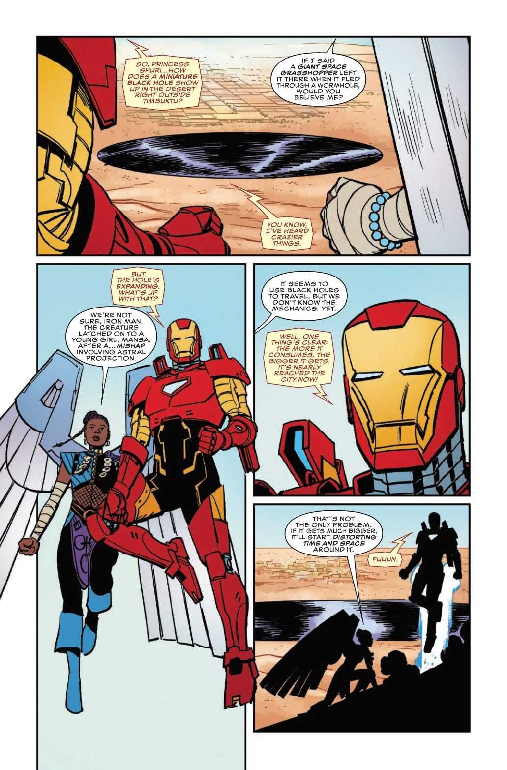 Terrible Ideas Follow Iron Man Everywhere in Next Week's Shuri #5 (Preview)