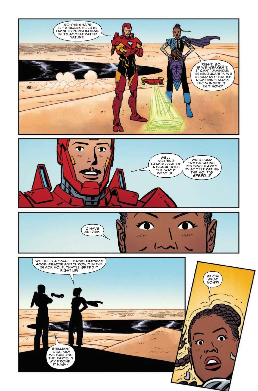 Terrible Ideas Follow Iron Man Everywhere in Next Week's Shuri #5 (Preview)
