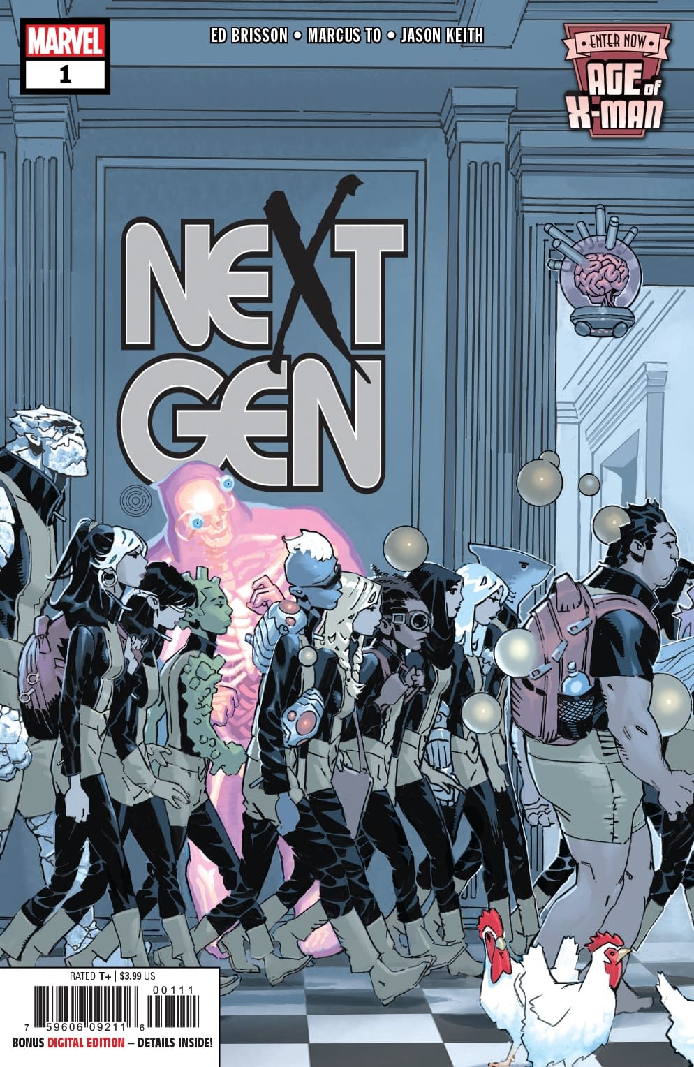 Does Glob Herman Suspect Fowl Play in Next Week's Age of X-Man NextGen #1?