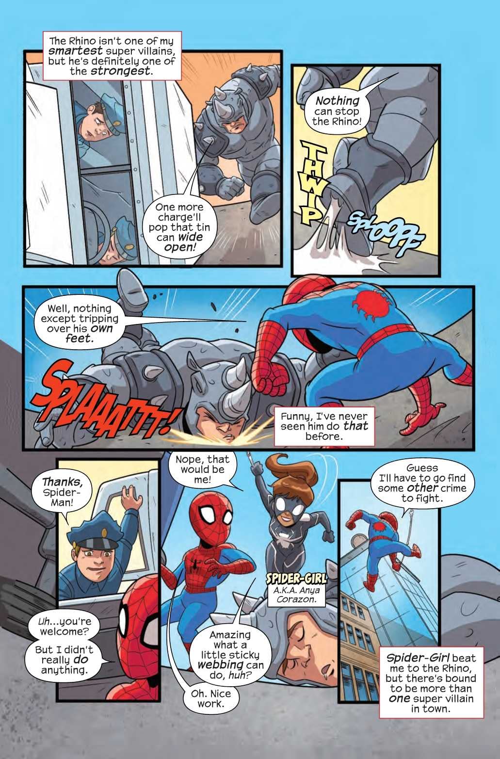 The Return of the Funny Pages in  Next Week's MSA Spider-Man Web of Intrigue #1