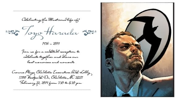 Valiant to Self-Promote at Toyo Harada's ComicsPRO Funeral