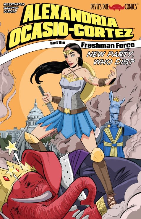 Alexandria Ocasio-Cortez Gets Her Own Superhero Comic by All-Star Creators