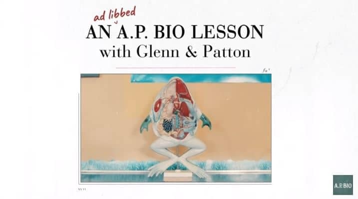 'A.P. Bio': Glenn Howerton, Patton Oswalt Reading a Bio Textbook Is the Video You Need