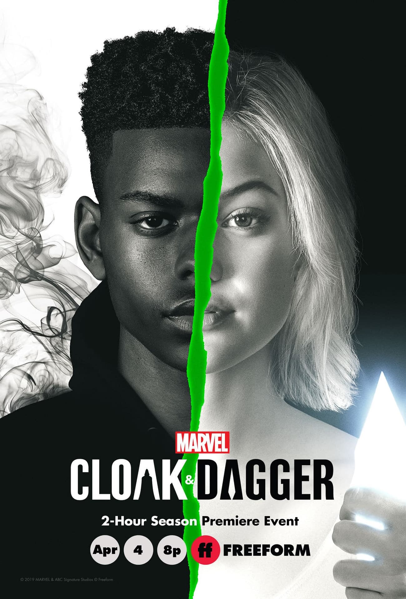 'Marvel's Cloak &#038; Dagger' Season 2 Gets 2-Hour April Premiere; Poster Released