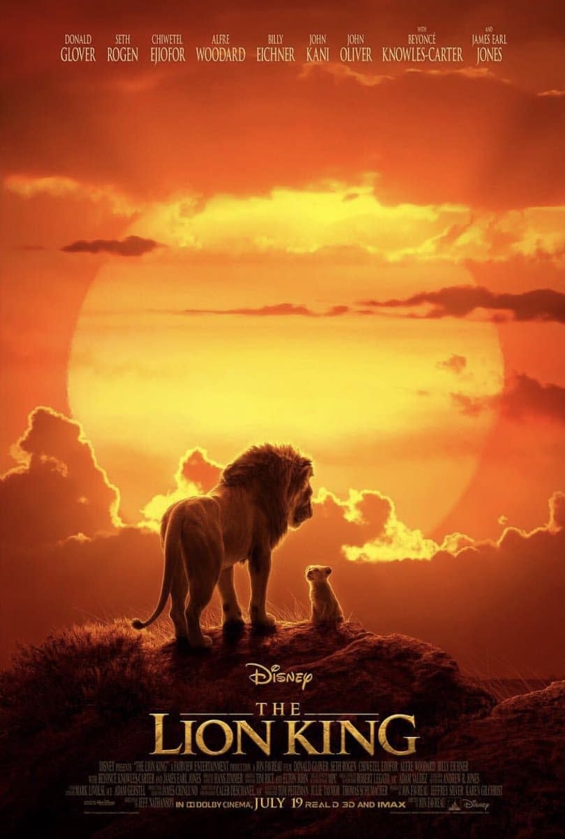New Teaser Trailer and Poster for the Live-Action Remake of The Lion King