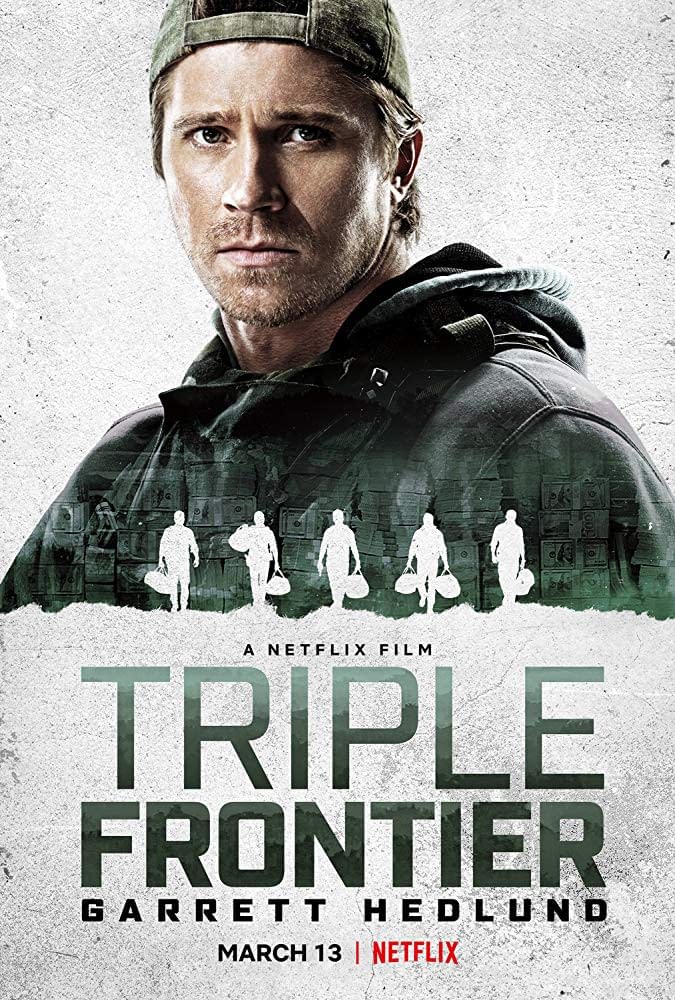 6 New Character Posters for the Netflix Original Triple Frontier