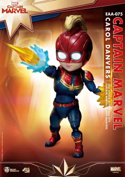 Beast Kingdom Captain Marvel Egg Attack Previews Exclusive 1