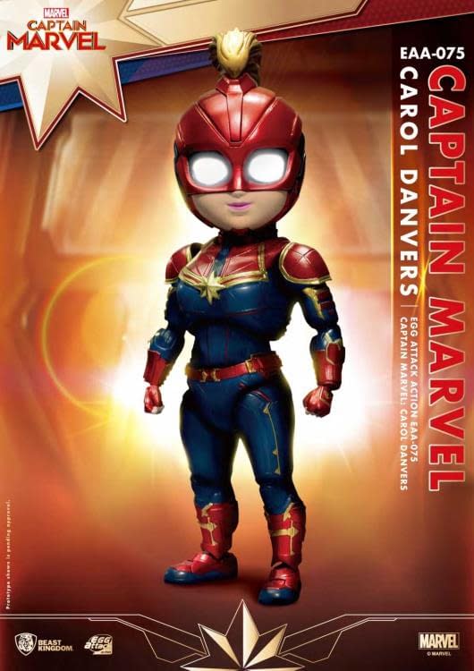 Beast Kingdom Captain Marvel Egg Attack Previews Exclusive 2
