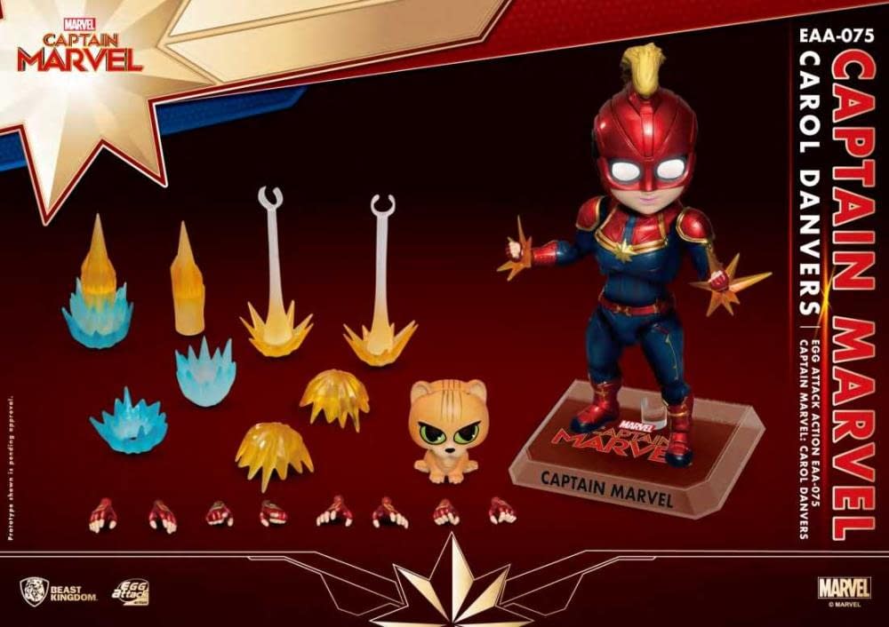 Beast Kingdom Captain Marvel Egg Attack Previews Exclusive 4