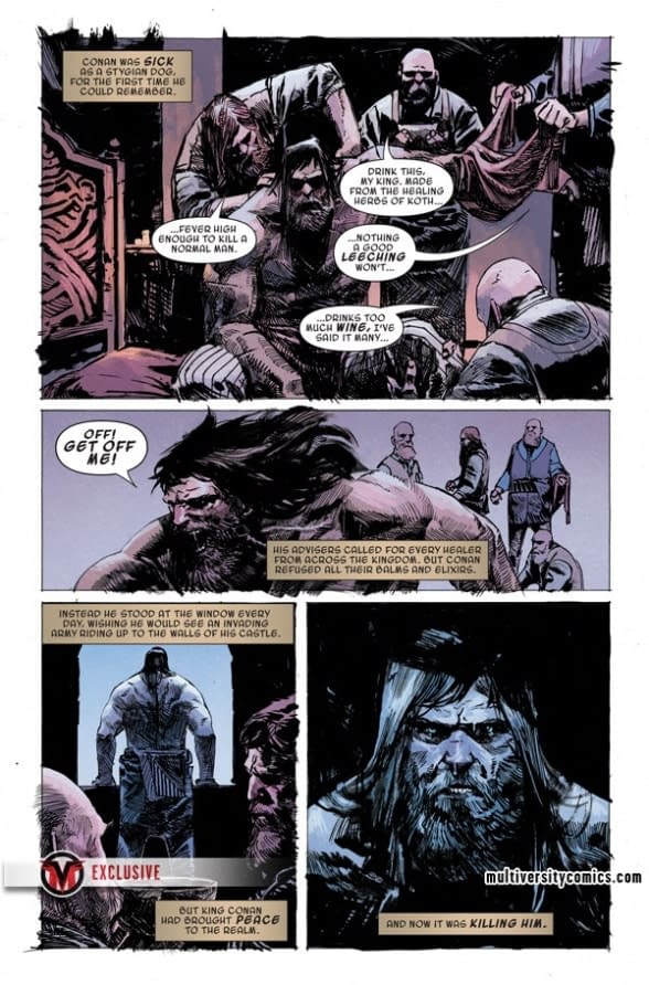 It's Not Good to Be the King in Next Week's Conan the Barbarian #4