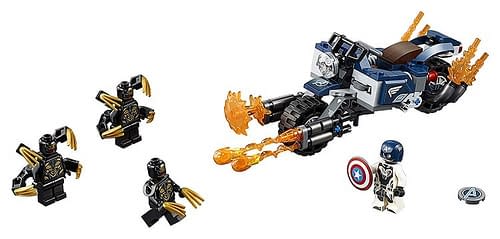LEGO Avengers Endgame Captain America Outriders Attack 2
