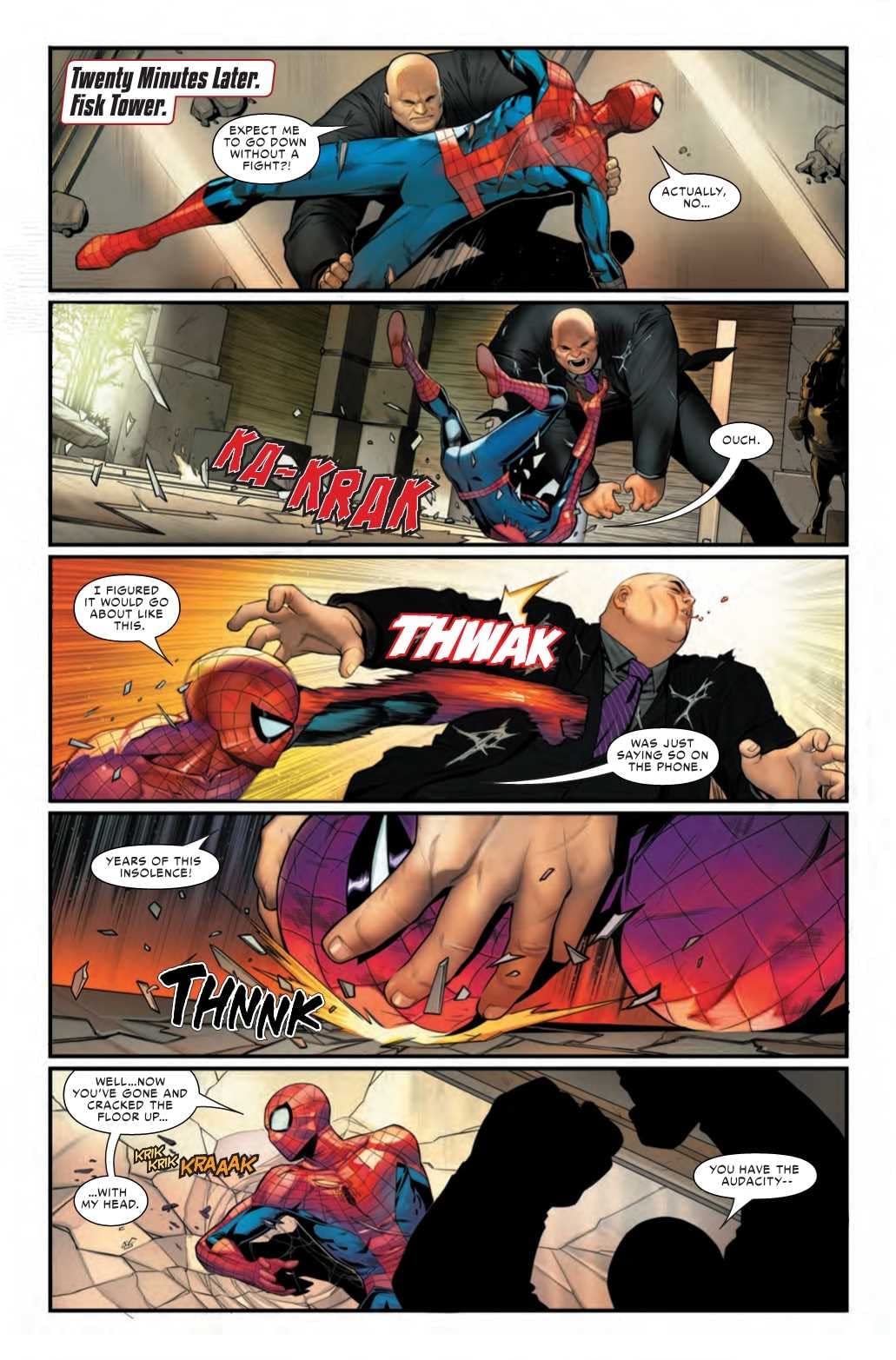 What if Your Comic Book Had a HUD? Spider-Man: City at War #1 Preview