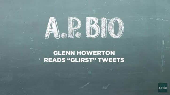 'A.P. Bio' Season 2: It's Always Sunny's Glenn Howerton Quenches "Glirsty" Tweets [VIDEO]