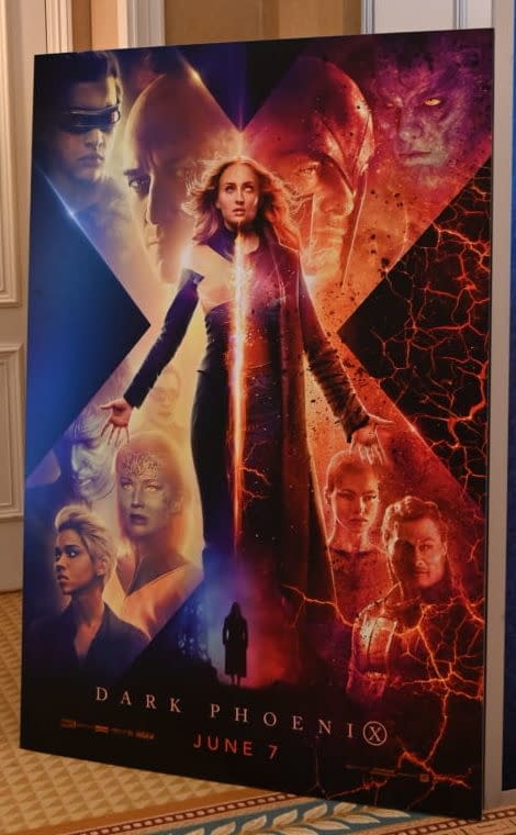 [CinemaCon 2019] New Dark Phoenix Standees Has Jean Grey Standing Tall
