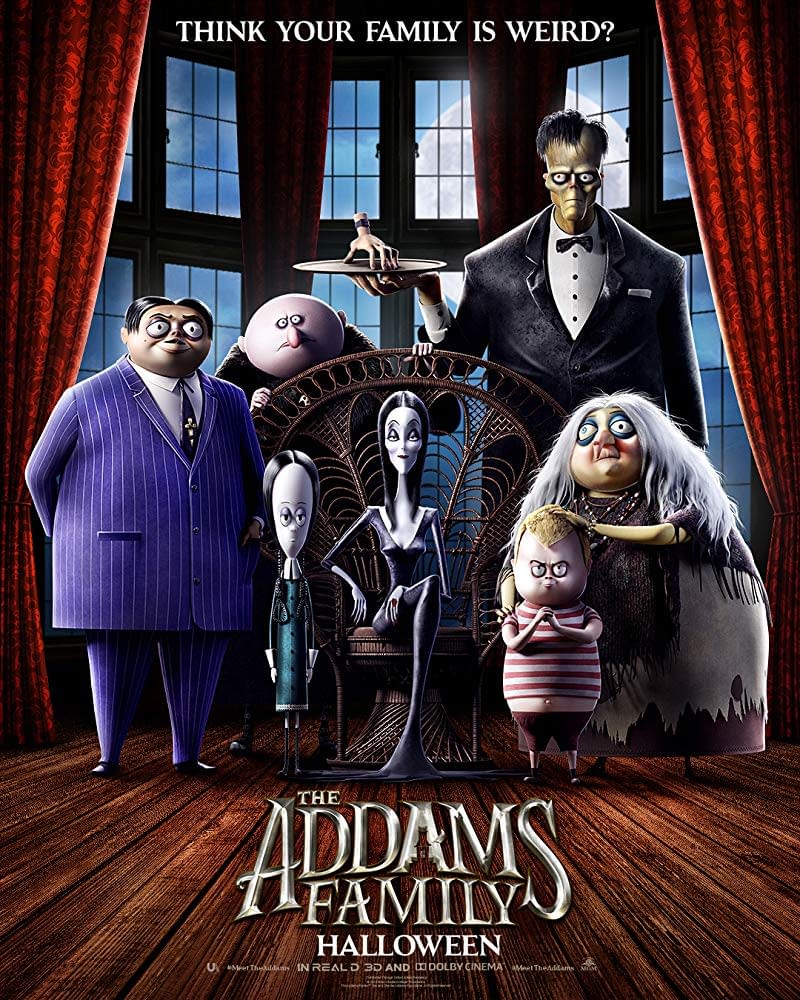 First Poster for the Animated Reboot of The Addams Family, Trailer Next Month