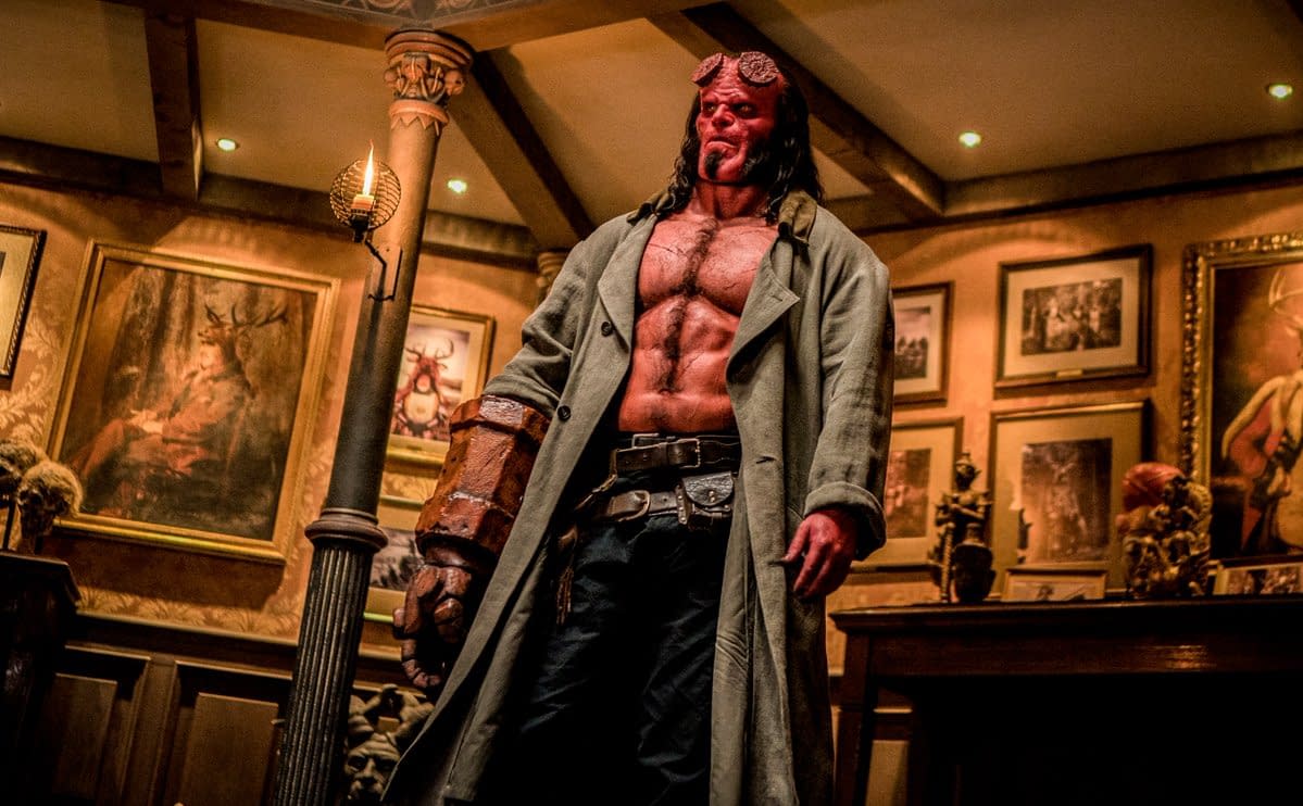 New Motion Poster for the Hellboy Reboot Teases Fire, Lots of Fire