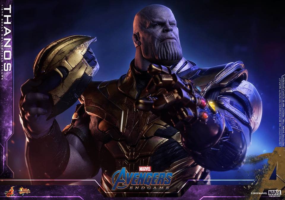 Hot Toys Reveals Avengers: Endgame Thanos and Iron Man Figures