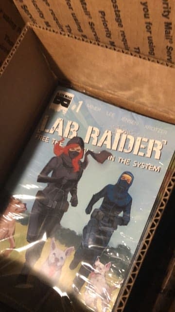 Lab Raider #1 Debuts at ECCC 2019, Two Weeks Early
