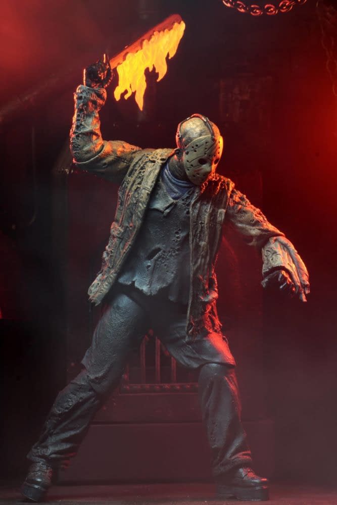 NECA Reveals New 'Freddy Vs Jason' Ultimate Jason Figure