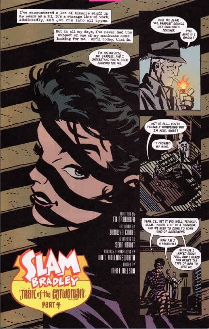 Slam Bradley in Detective Comics #1000 &#8211; a Grand Tradition of Anniversaries, Get-Togethers and Insensitive Language
