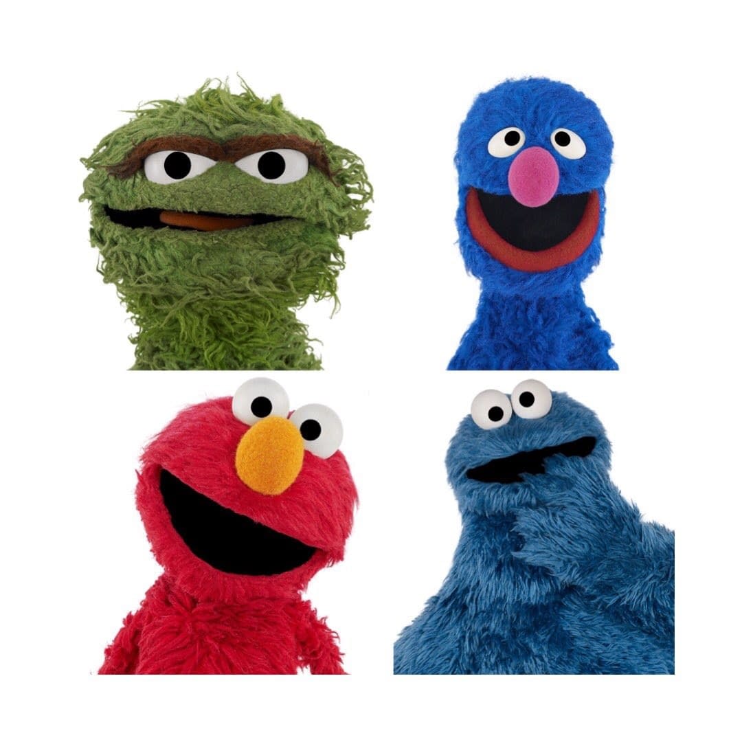 Raised on the street, Cookie Monster, Sesame Street, Cookie