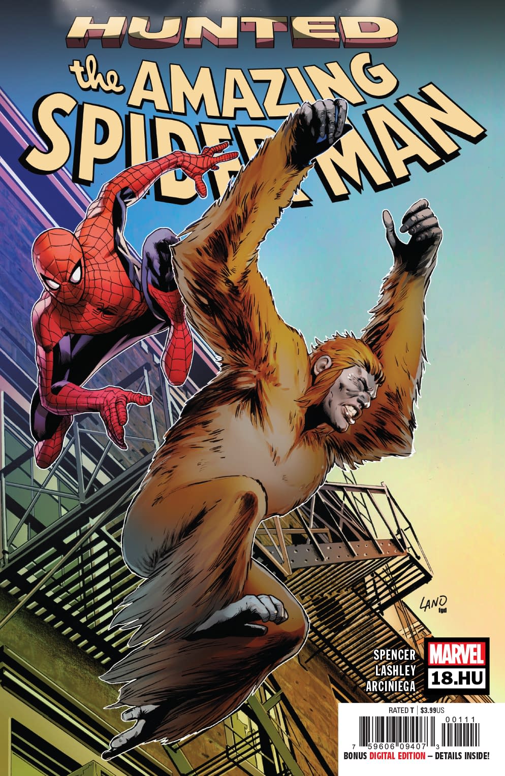 Sympathy for The Gibbon in Next Week's Amazing Spider-Man 18.HU