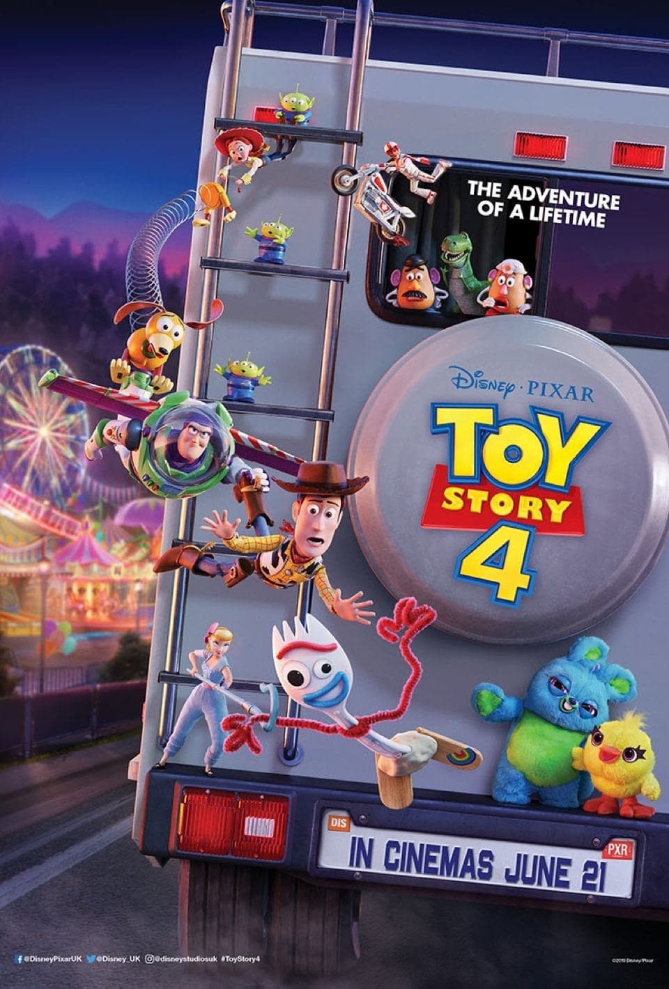 Toy Story 4 UK Trailer Shows Off New Footage Plus a New Poster