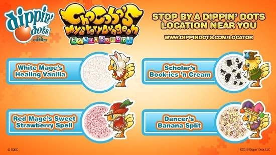 Nerd Food: Chocobo's Mystery Dungeon is Partnering with Dippin' Dots