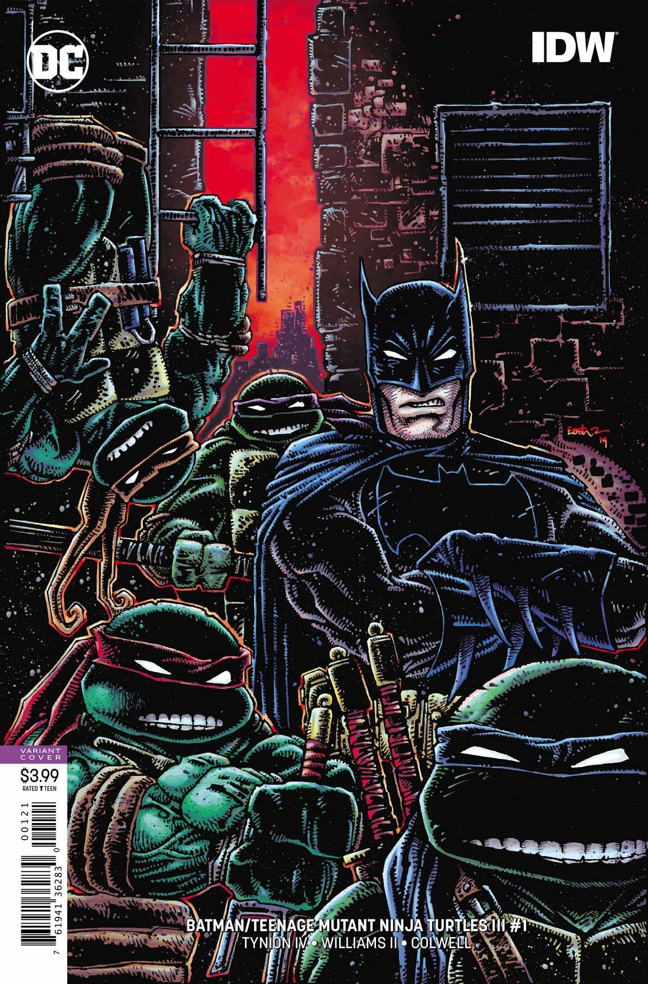 Shredder and Joker Get Infinity Warped in Batman/TMNT 3 #1 Preview