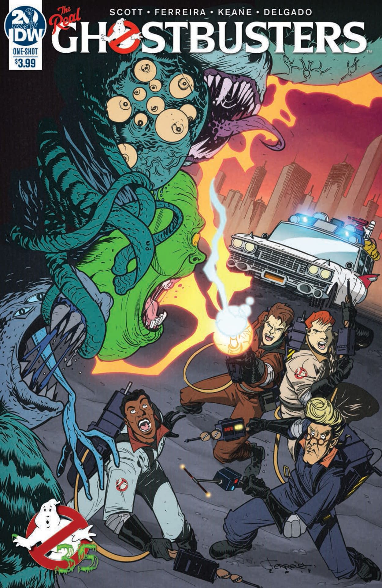 That Ghost Looks Familiar in Tomorrow's Ghostbusters: 35th Anniversary