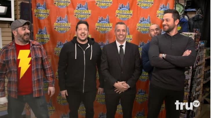 'Impractical Jokers': Can "Capt. Fatbelly" Save Shazam! Star Zachary Levi in Time? [VIDEO]