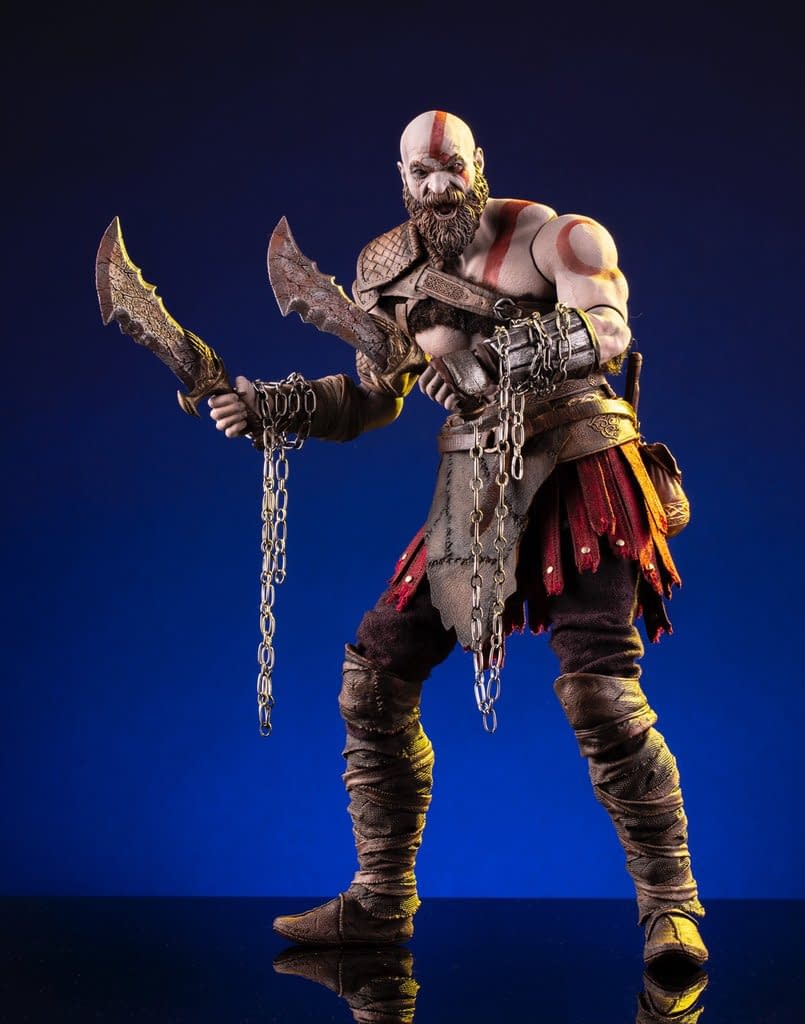 God of War Bad@$$ Kratos Gets a 1/6th Scale Figure From Mondo