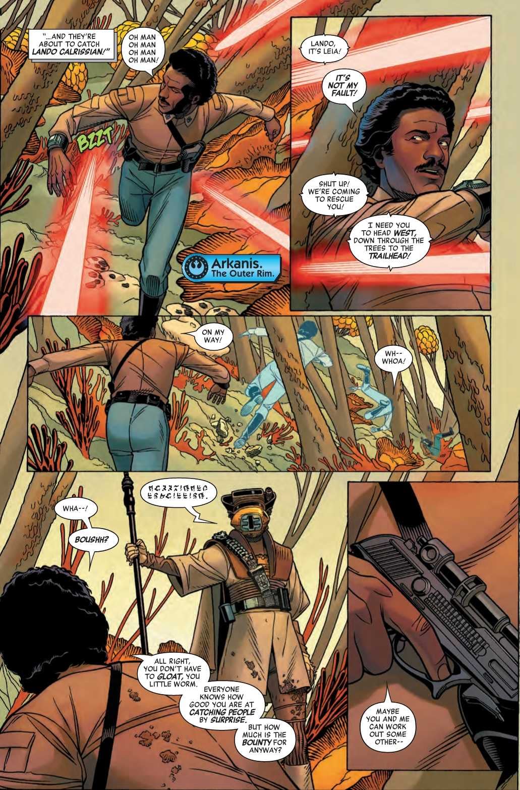 Chebacca's Secret Fetish Revealed in Star Wars AOR Princess Leia #1