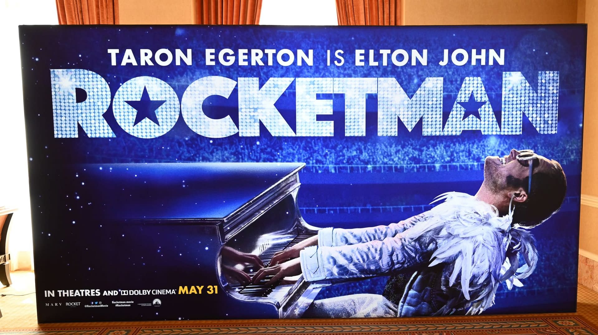 [CinemaCon 2019] Another New Standee for Rocketman