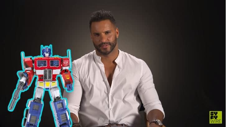 'American Gods': Ricky Whittle's Optimus Prime Obsession More Than Meets The Eye [VIDEO]