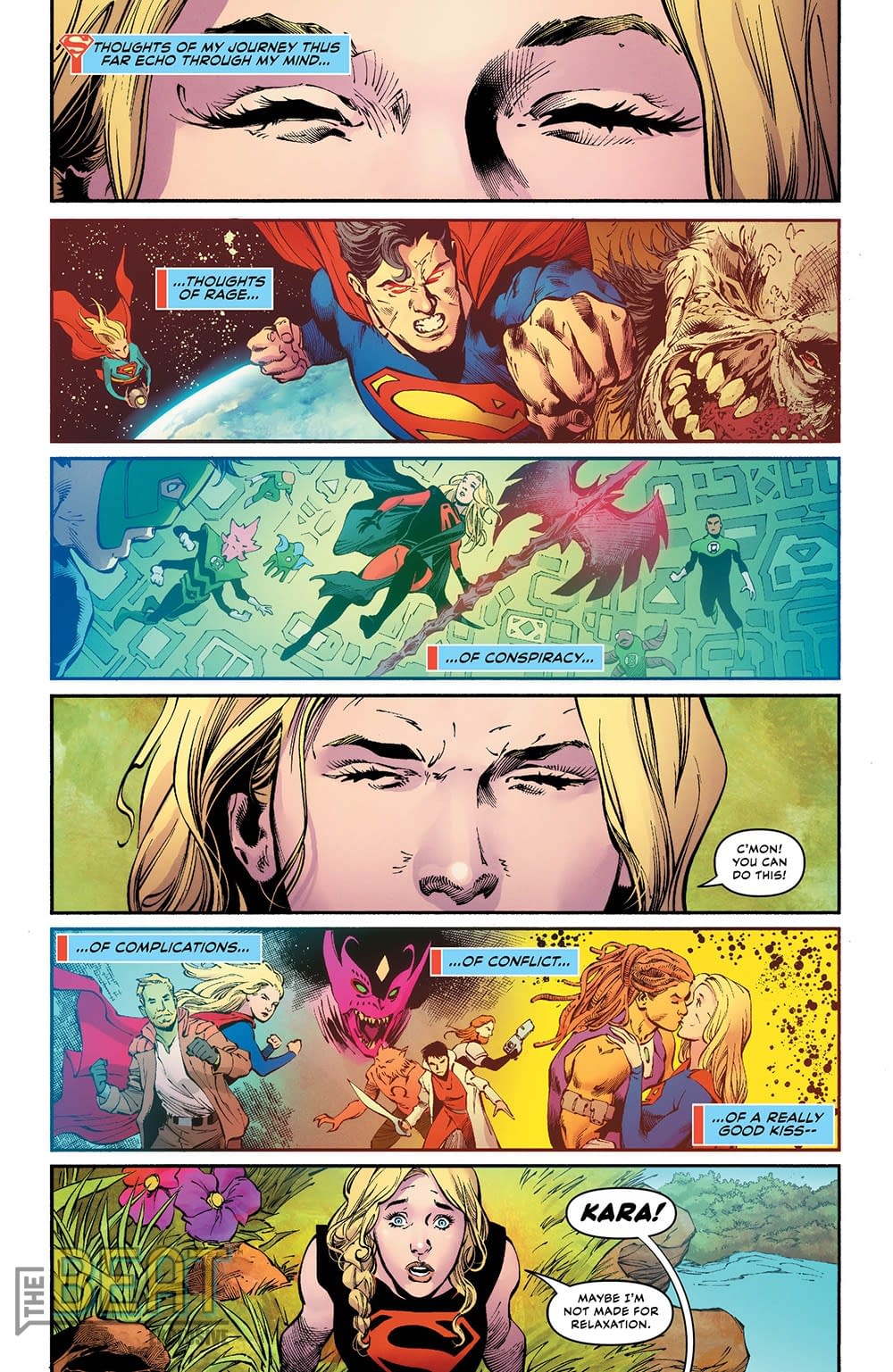 Supergirl Has Trouble Taking it Easy in Tomorrow's Supergirl #29
