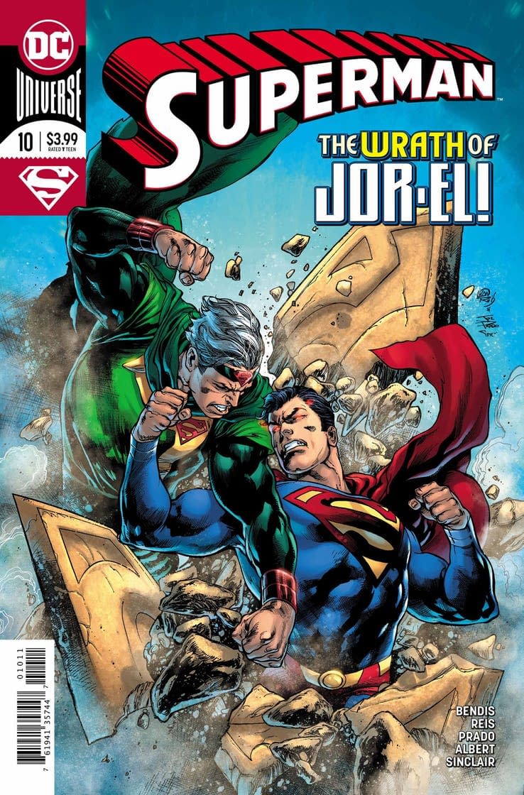 Jor-El Goes Full Liefeld in Superman #10
