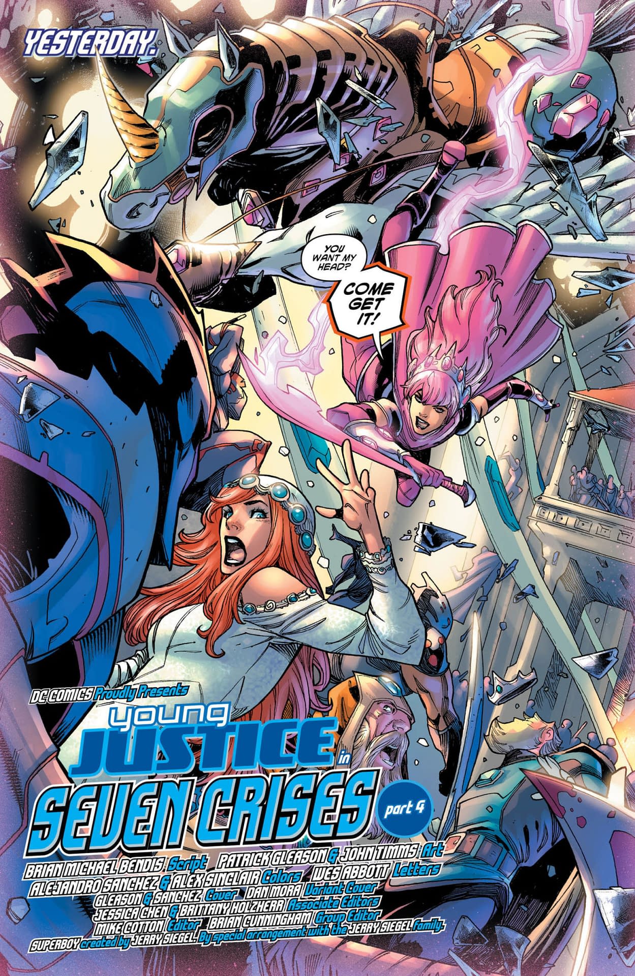 Ain't No Party Like a Gemworld Wedding Party in Tomorrow's Young Justice #4