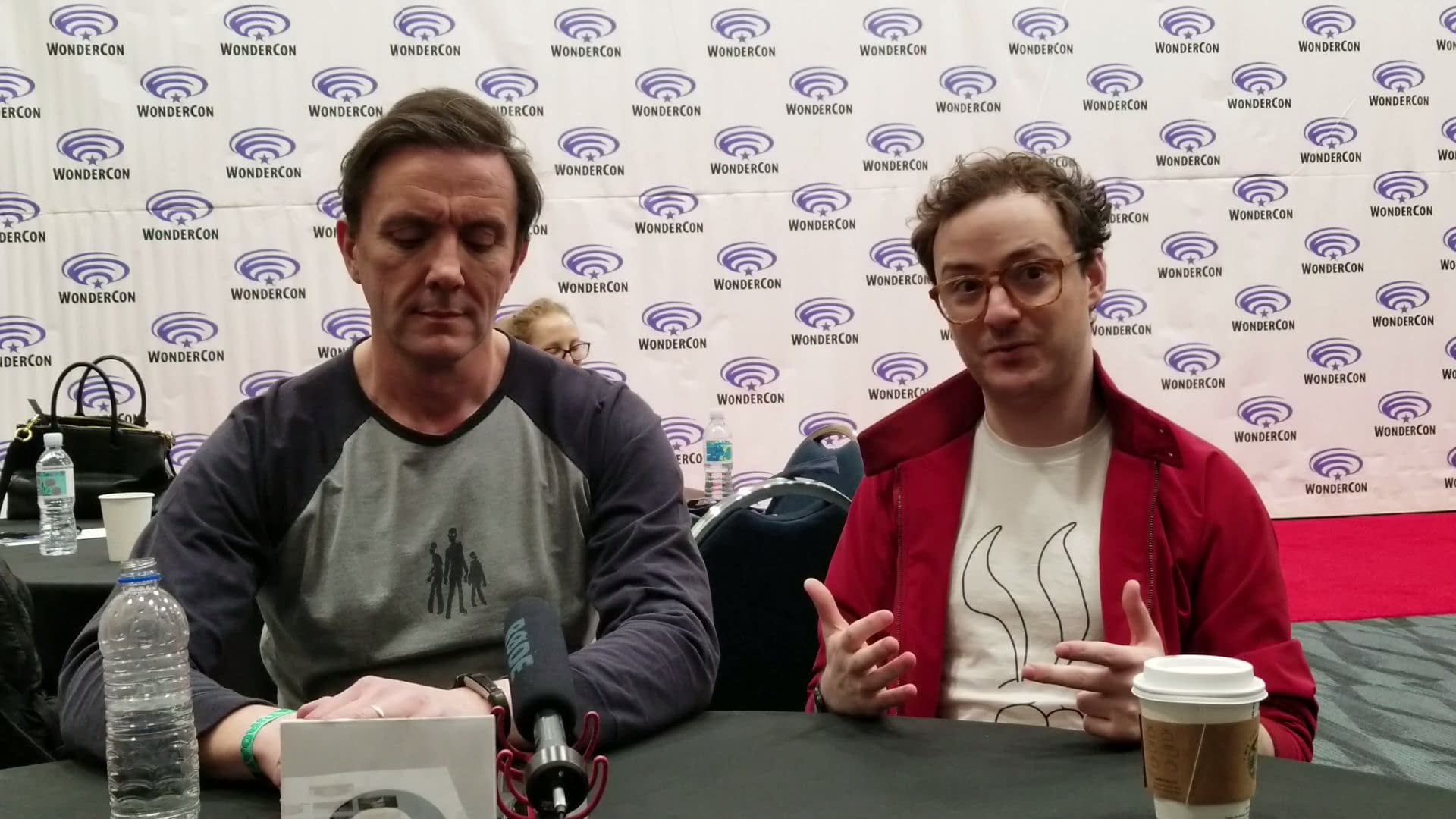 'The Tick': Peter Serafinowicz, Griffin Newman Talk Tick/Arthur Relationship at WonderCon