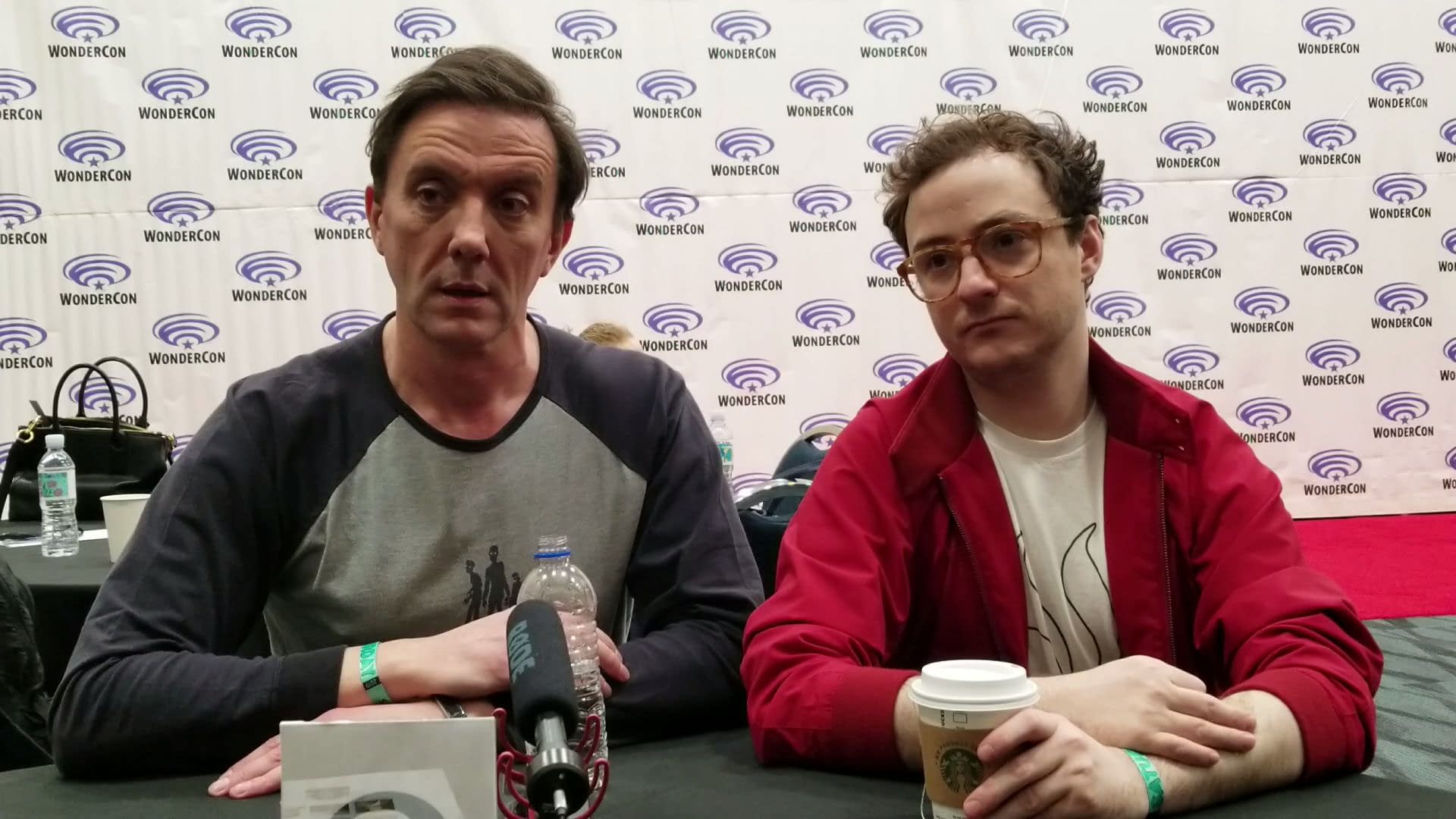 'The Tick': Peter Serafinowicz, Griffin Newman Talk Tick/Arthur Relationship at WonderCon