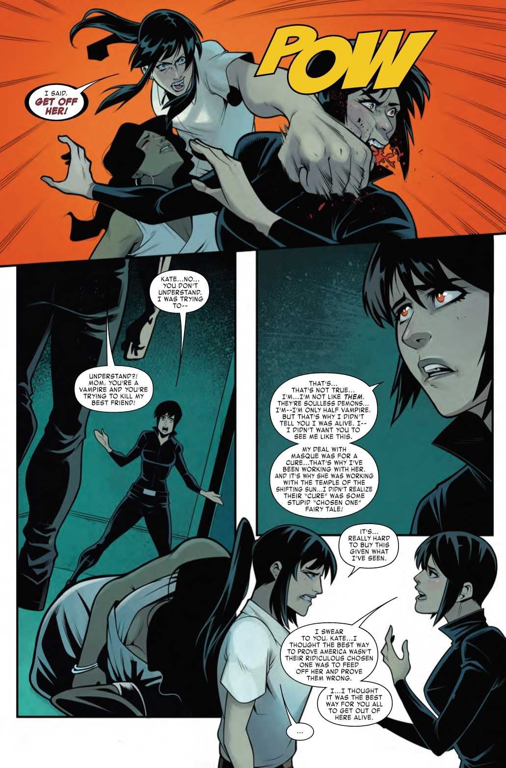 Why You Should Never Trust a Half-Vampire, Even if She's Your Mom - West Coast Avengers #10 Preview