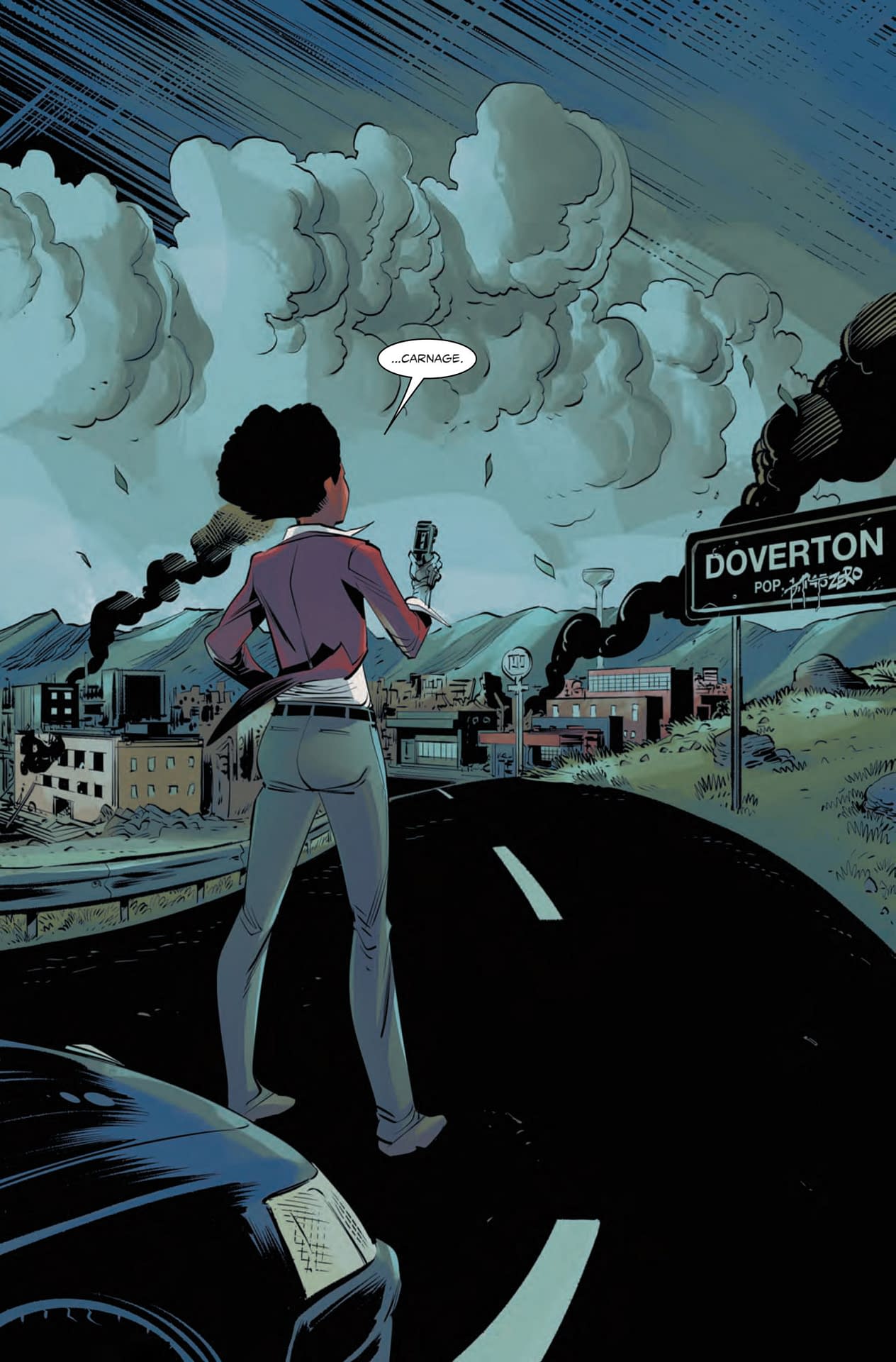 Who Does Misty Knight Meet in the Parking Lot in Frank Tieri's Web of Venom: Cult of Carnage #1?