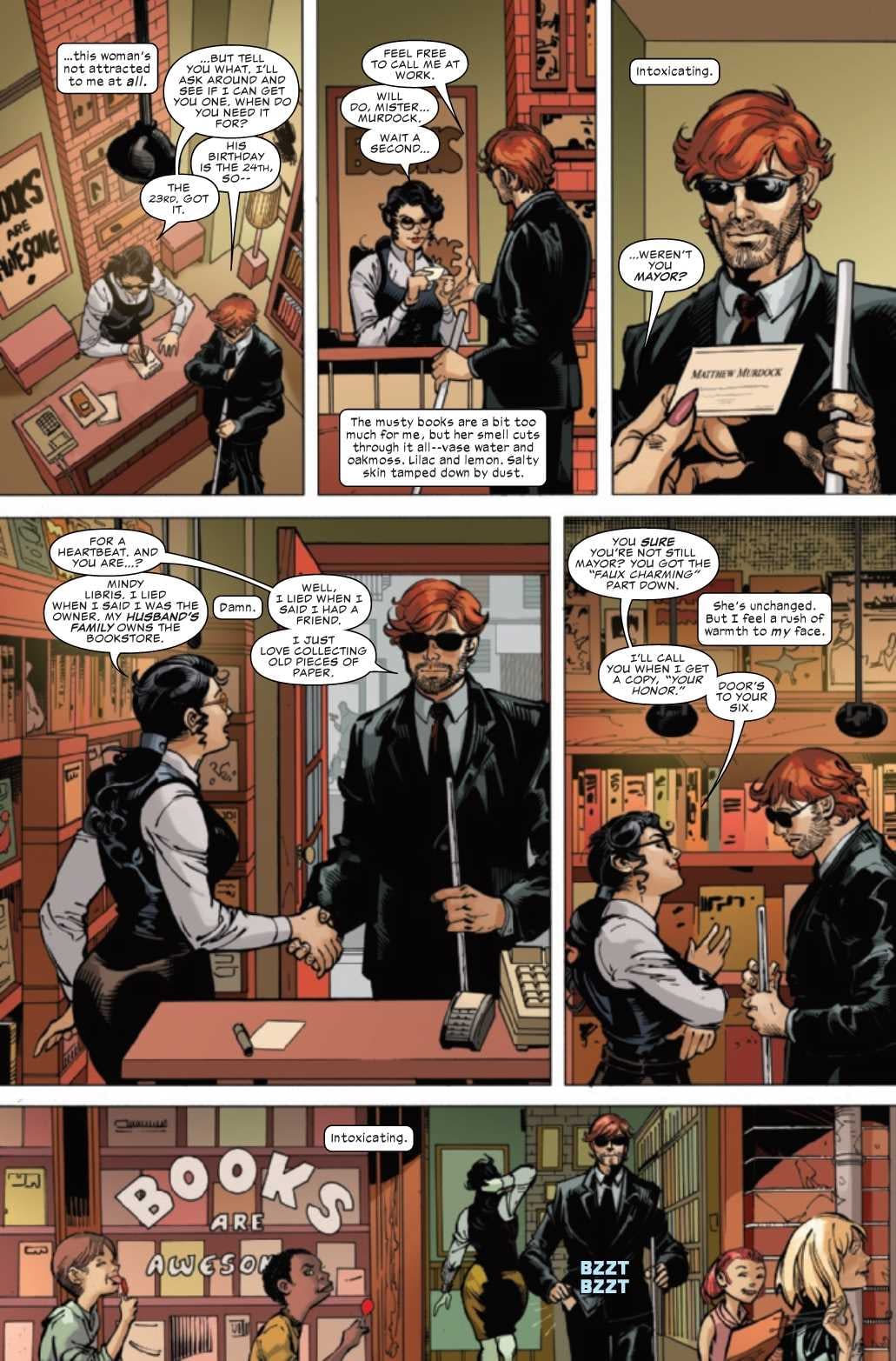 Daredevil's Christopher Priest Impersonation - Daredevil #6 Preview