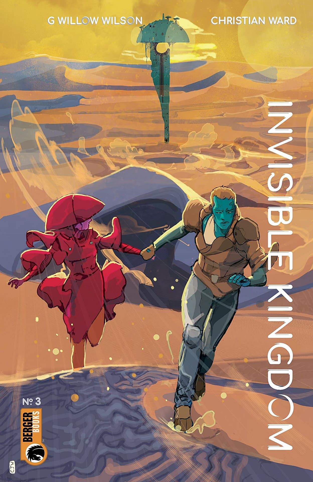 Grix and Vess Team up Against LUX in 'Invisible Kingdom' #3 (REVIEW)
