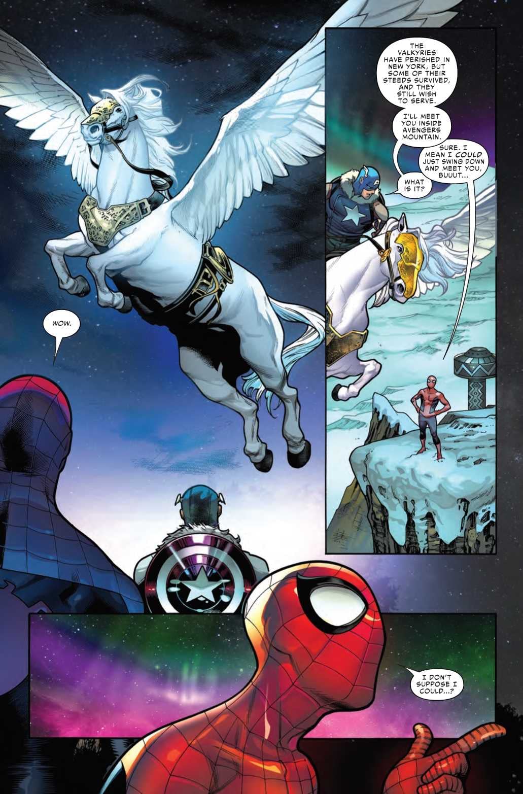 Spider-Man's Wish Fulfillment in War of the Realms: Strikeforce: Land of the Giants #1 (Preview)