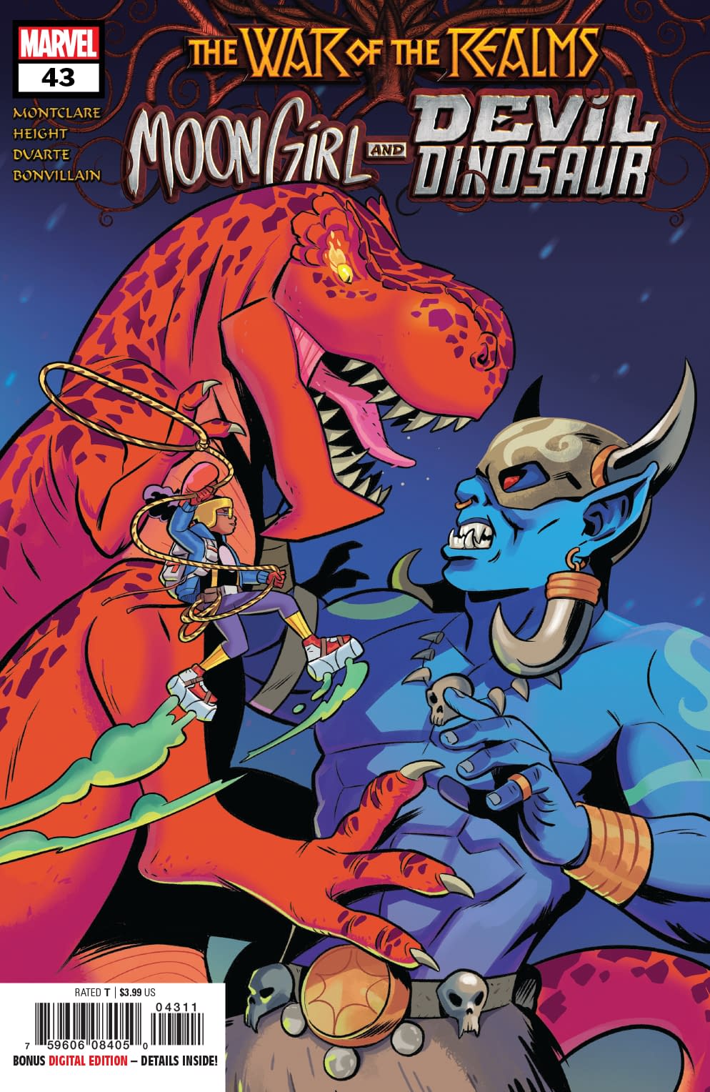 Moon Girl Puts Thor in His Place - Moon Girl and Devil Dinosaur #43 Preview